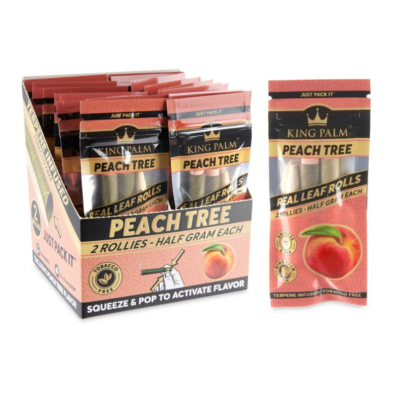 King Palm Flavored 2pk Rollie Display 20CT