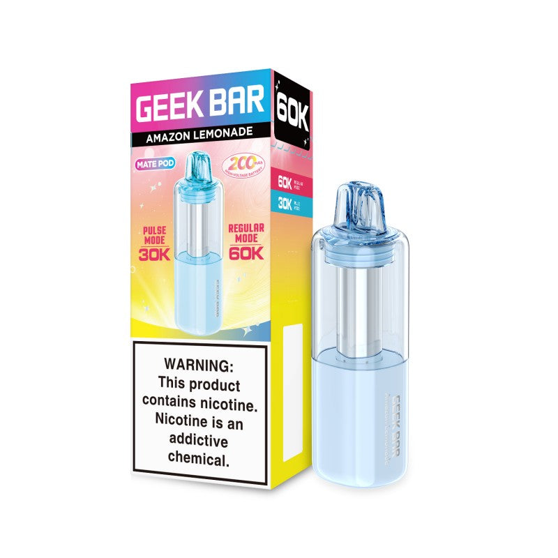 Geek Bar MATE 60K Disposable Pod 5% (Display Box of 5) (Master Case of 100)