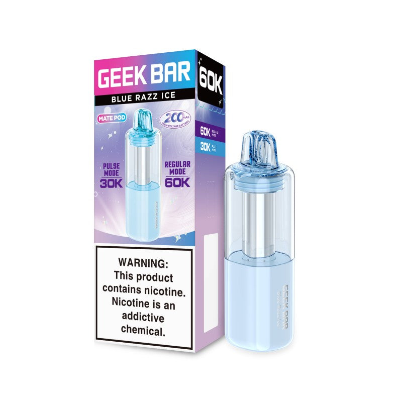 Geek Bar MATE 60K Disposable Pod 5% (Display Box of 5) (Master Case of 100)