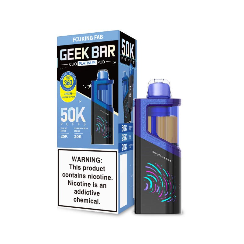 Geek Bar CLIO Platinum Disposable Pod 5% (Display Box of 5) (Master Case of 100)
