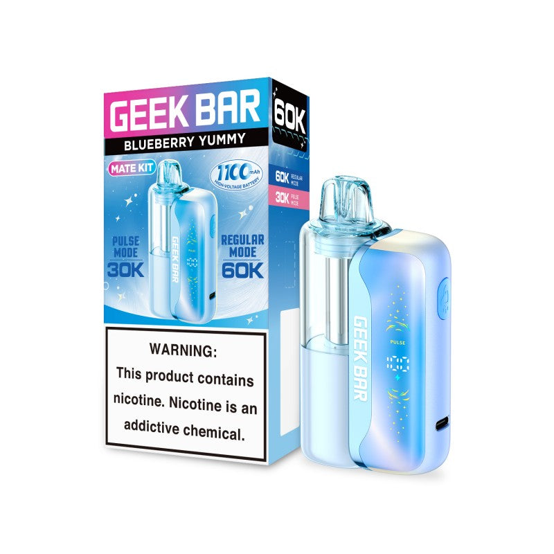 Geek Bar MATE 60K Disposable Kit 5% (Display Box of 5) (Master Case of 80)