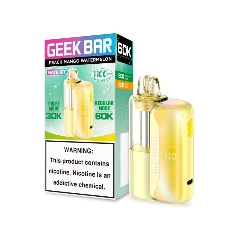 Geek Bar MATE 60K Disposable Kit 5% (Display Box of 5) (Master Case of 80)