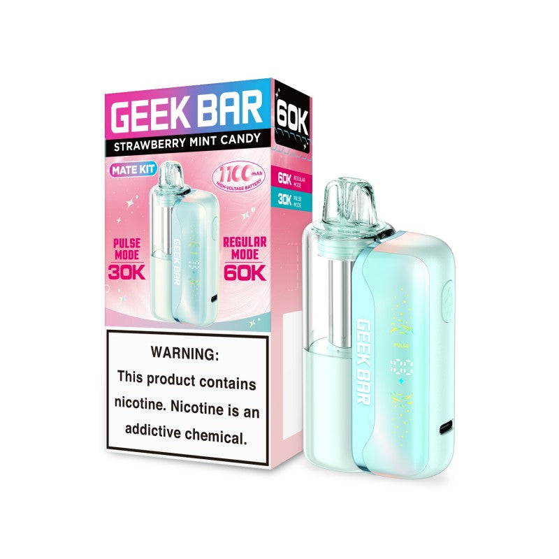 Geek Bar MATE 60K Disposable Kit 5% (Display Box of 5) (Master Case of 80)