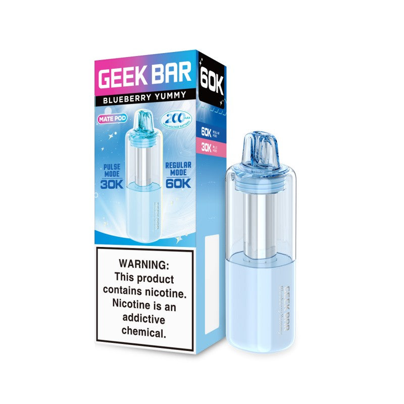 Geek Bar MATE 60K Disposable Pod 5% (Display Box of 5) (Master Case of 100)