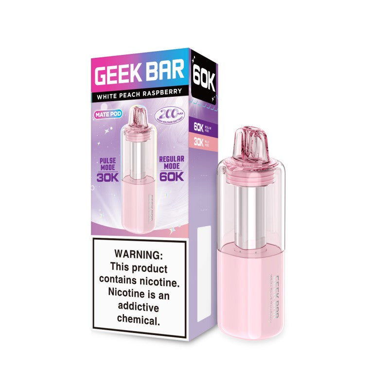 Geek Bar MATE 60K Disposable Pod 5% (Display Box of 5) (Master Case of 100)
