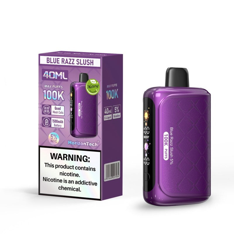 HorizonTech 100K Disposable 5% (Display Box of 5) (Master Case of 100)