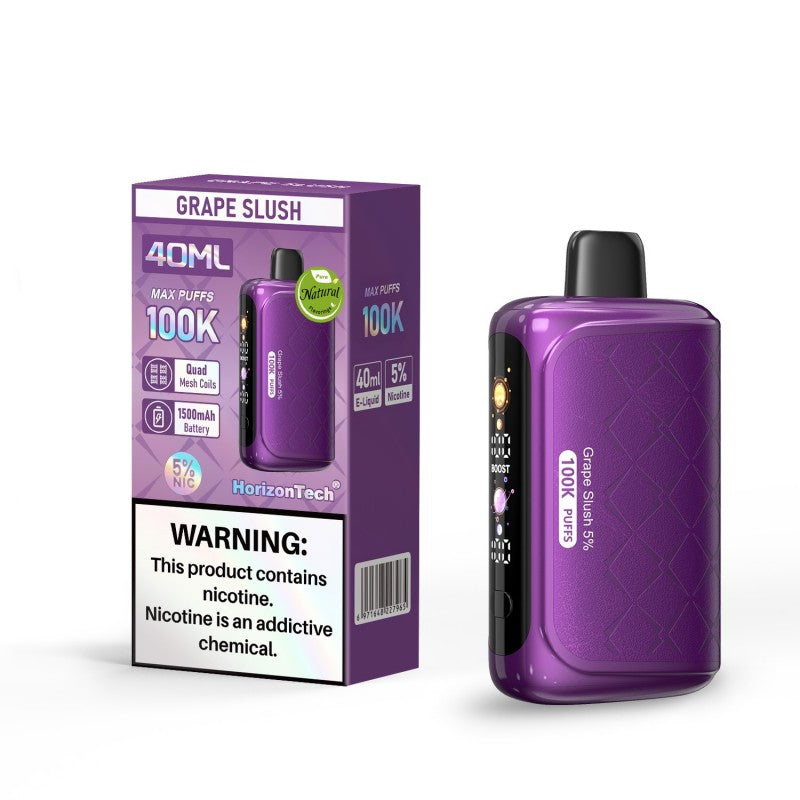 HorizonTech 100K Disposable 5% (Display Box of 5) (Master Case of 100)