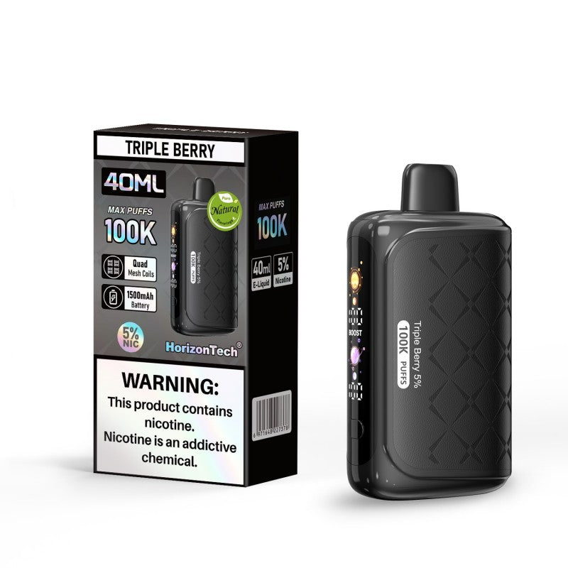 HorizonTech 100K Disposable 5% (Display Box of 5) (Master Case of 100)