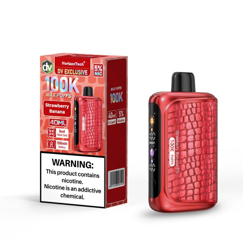 HorizonTech 100K Disposable 5% (Display Box of 5) (Master Case of 100)