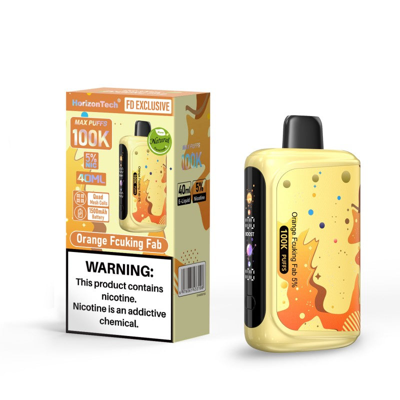 HorizonTech 100K Disposable 5% (Display Box of 5) (Master Case of 100)
