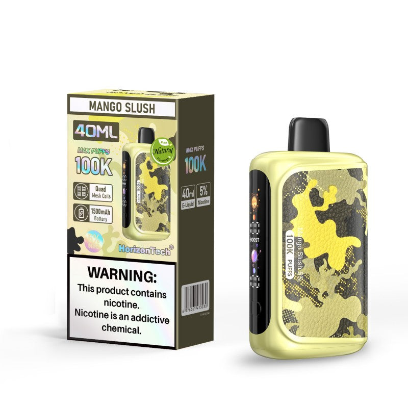 HorizonTech 100K Disposable 5% (Display Box of 5) (Master Case of 100)