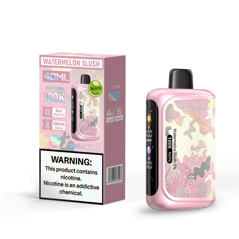 HorizonTech 100K Disposable 5% (Display Box of 5) (Master Case of 100)