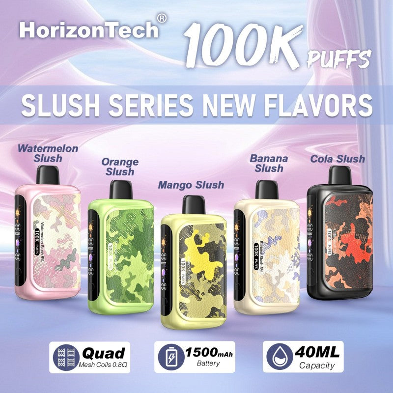 HorizonTech 100K Disposable 5% (Display Box of 5) (Master Case of 100)