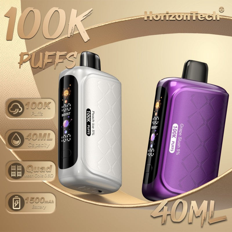 HorizonTech 100K Disposable 5% (Display Box of 5) (Master Case of 100)