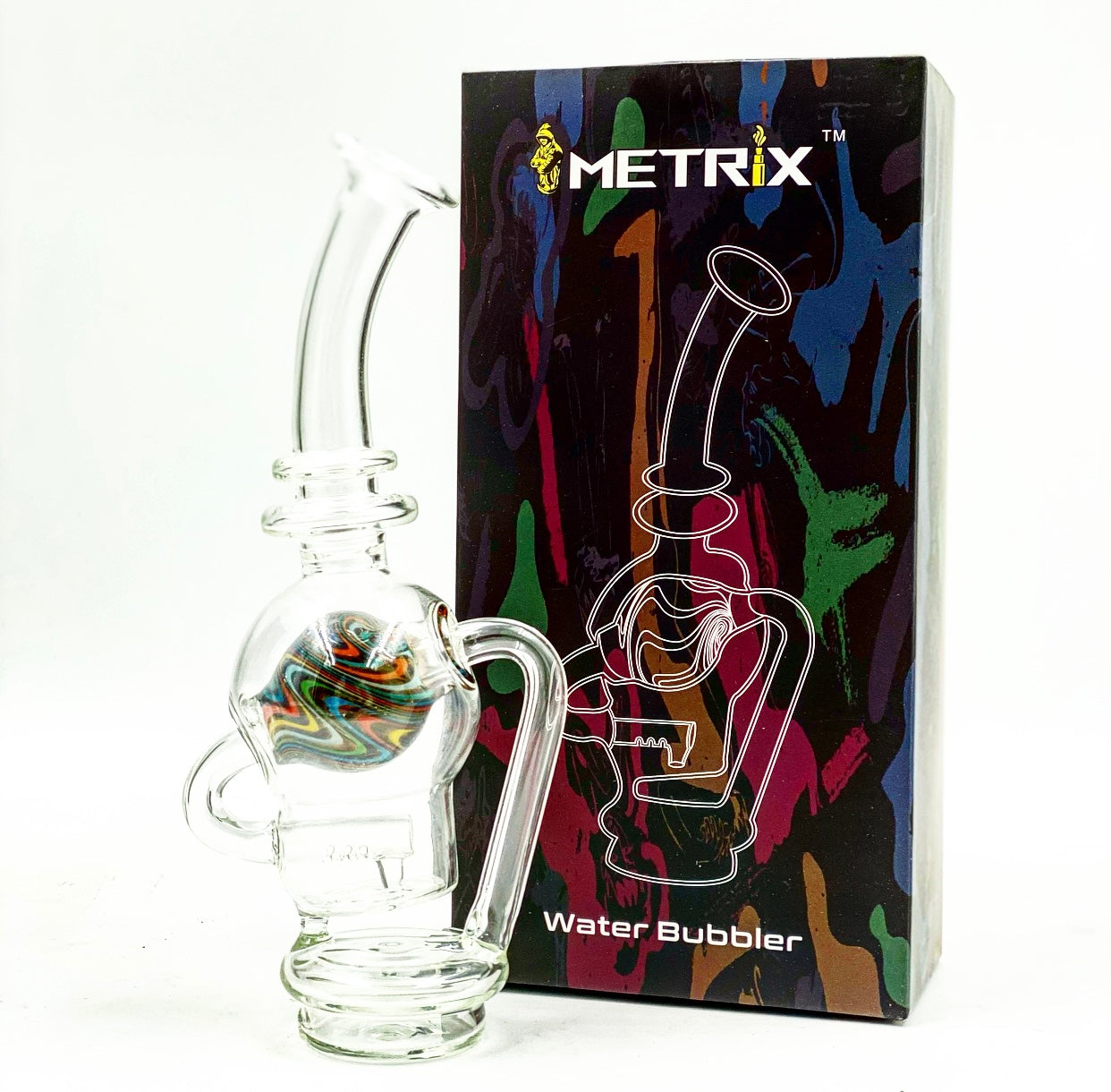 VIP Distro WATER BUBBLER ATTACHMENT FOR METRIX PORTABLE E-RIG AND FOR PUFFCO