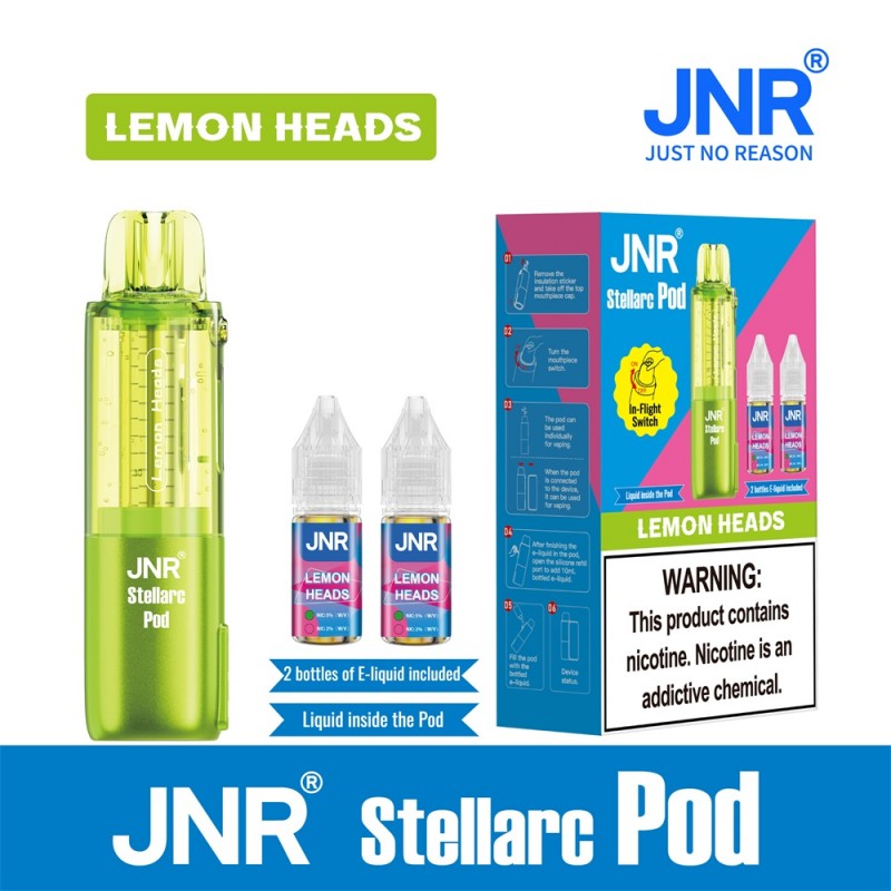 JNR Stellarc 100K Disposable Pod 5% (Display Box of 5) (Master Case of 100)