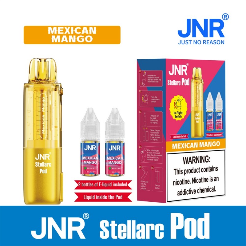 JNR Stellarc 100K Disposable Pod 5% (Display Box of 5) (Master Case of 100)