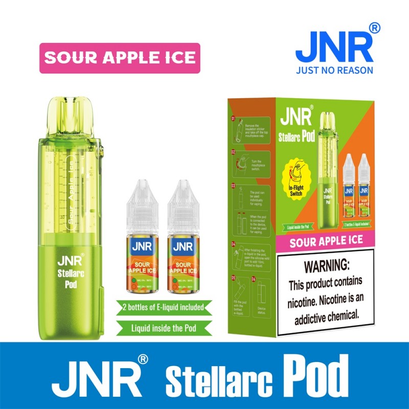 JNR Stellarc 100K Disposable Pod 5% (Display Box of 5) (Master Case of 100)