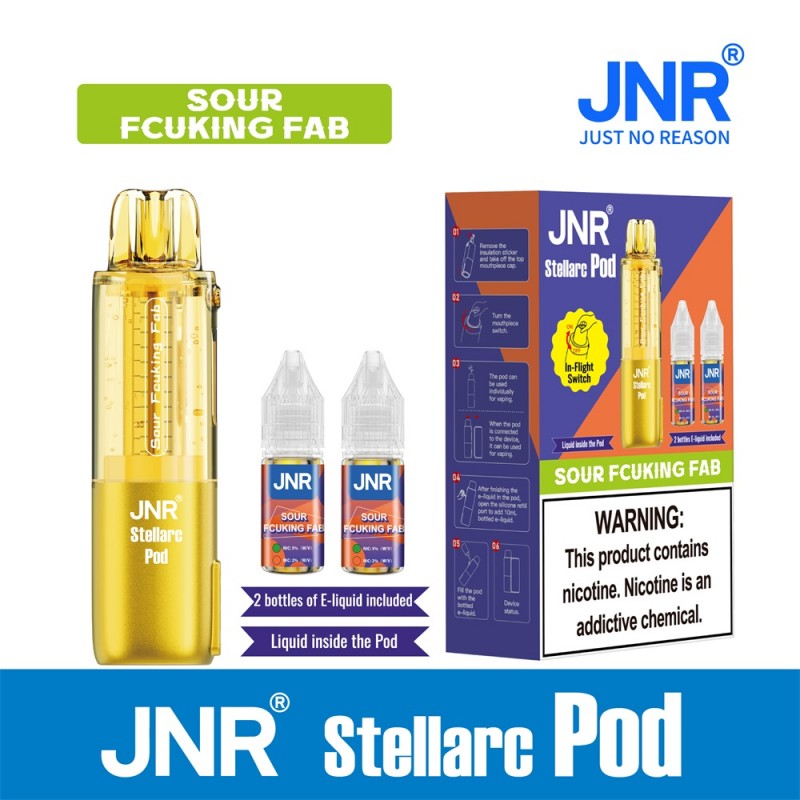 JNR Stellarc 100K Disposable Pod 5% (Display Box of 5) (Master Case of 100)