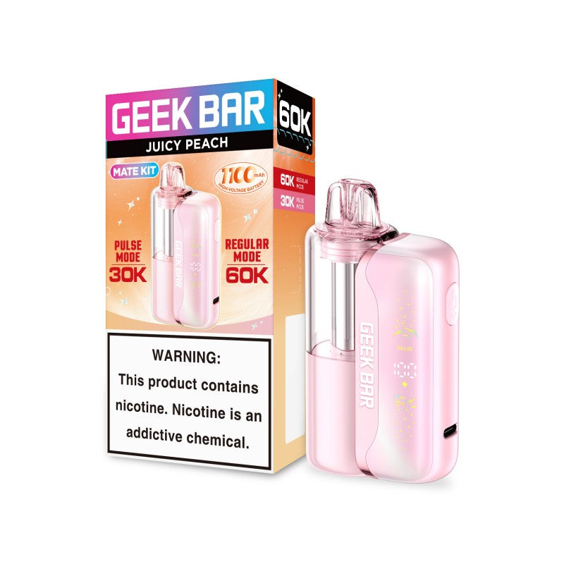 Geek Bar MATE 60K Disposable Kit 5% (Display Box of 5) (Master Case of 80)