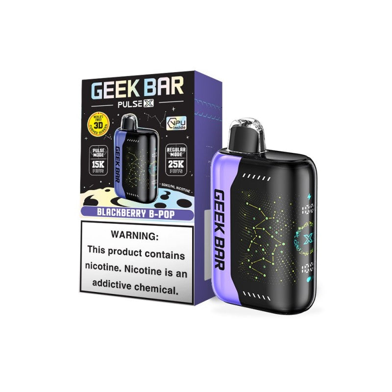 Geek Bar Pulse X 25000 - 5% Nic Disposable Vapes [5PC]