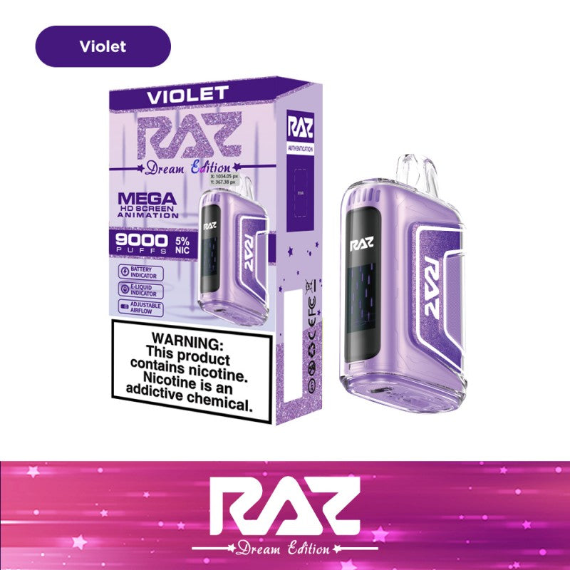 RAZ TN9000 Disposable 5% (Display Box of 5)