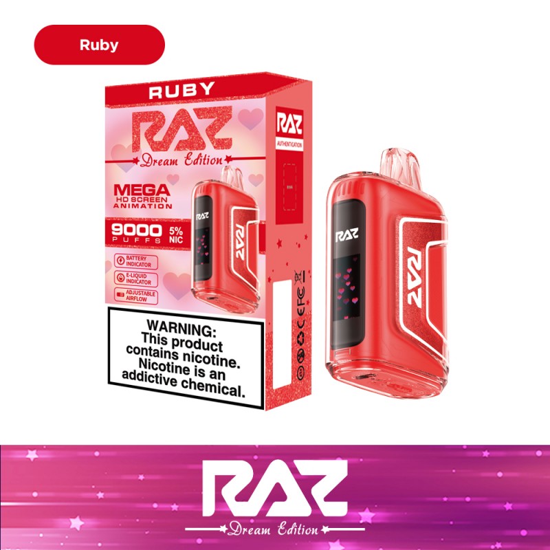 RAZ TN9000 Disposable 5% (Display Box of 5)