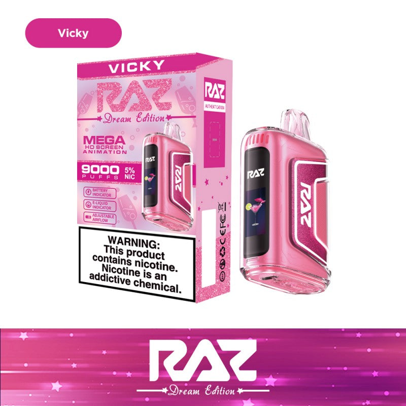 RAZ TN9000 Disposable 5% (Display Box of 5)