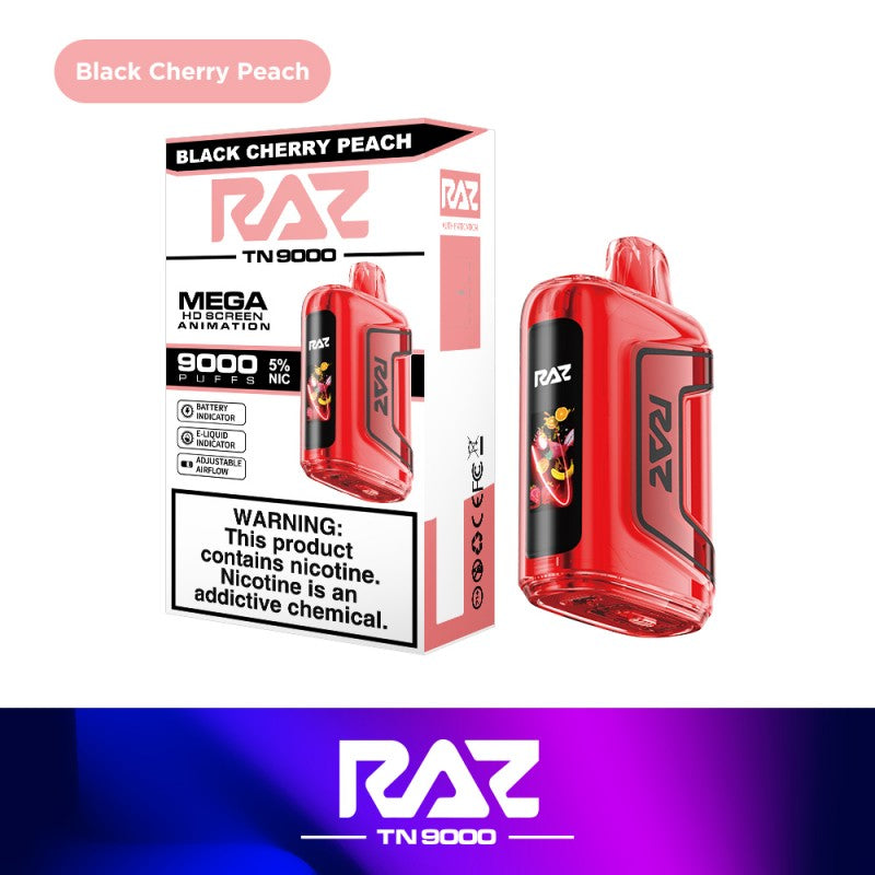 RAZ TN9000 Disposable 5% (Display Box of 5)