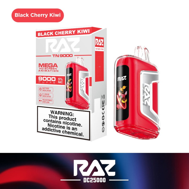 RAZ TN9000 Disposable 5% (Display Box of 5)