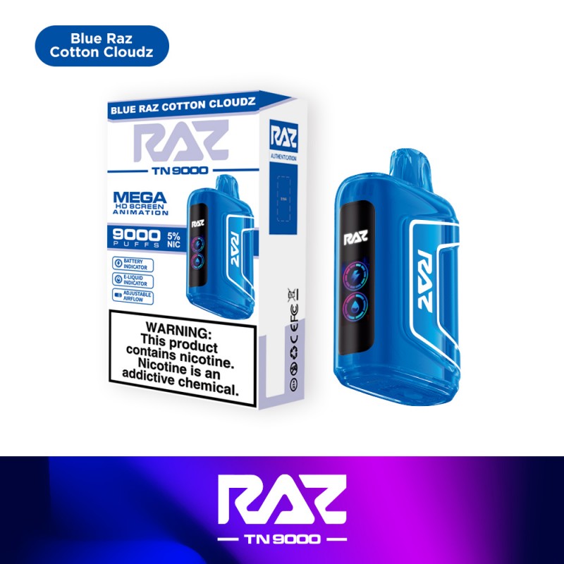 RAZ TN9000 Disposable 5% (Display Box of 5)