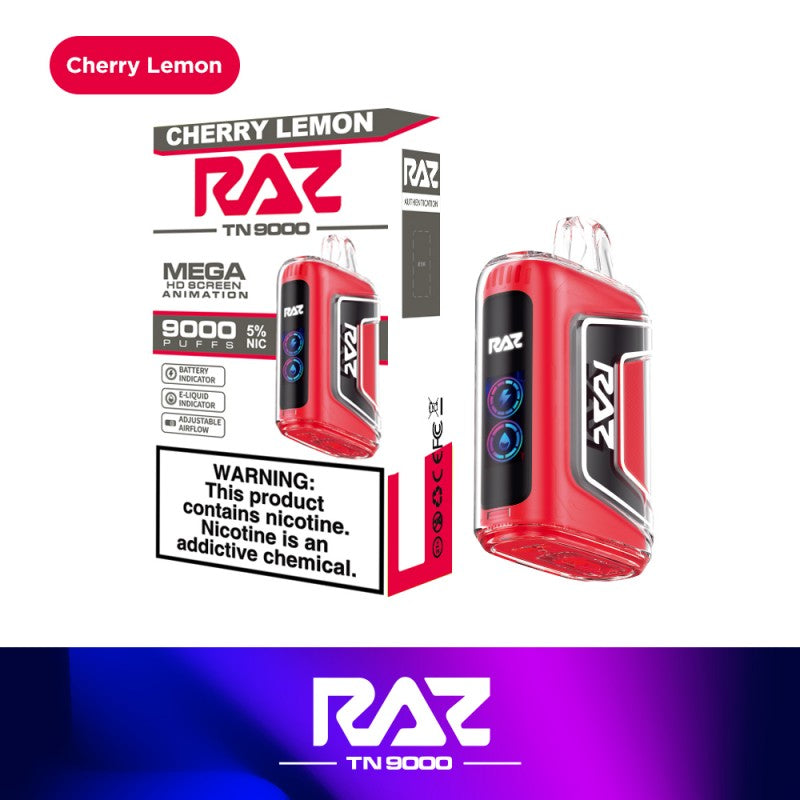 RAZ TN9000 Disposable 5% (Display Box of 5)