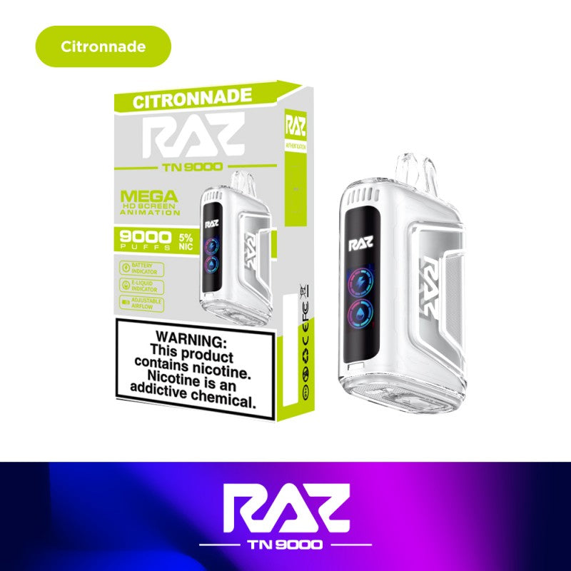 RAZ TN9000 Disposable 5% (Display Box of 5)