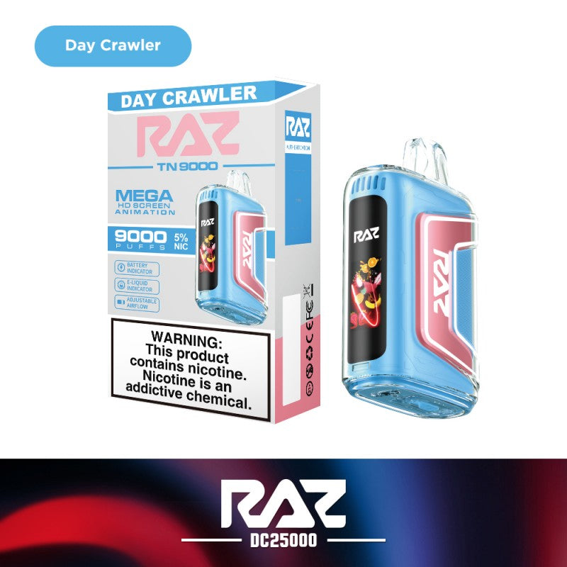 RAZ TN9000 Disposable 5% (Display Box of 5)