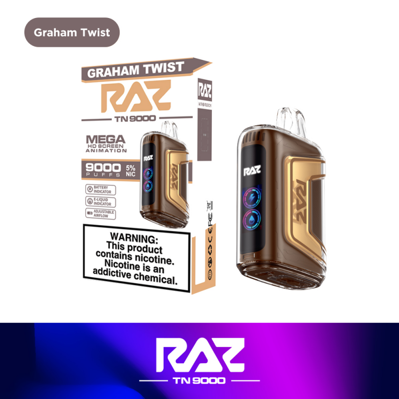 RAZ TN9000 Disposable 5% (Display Box of 5)