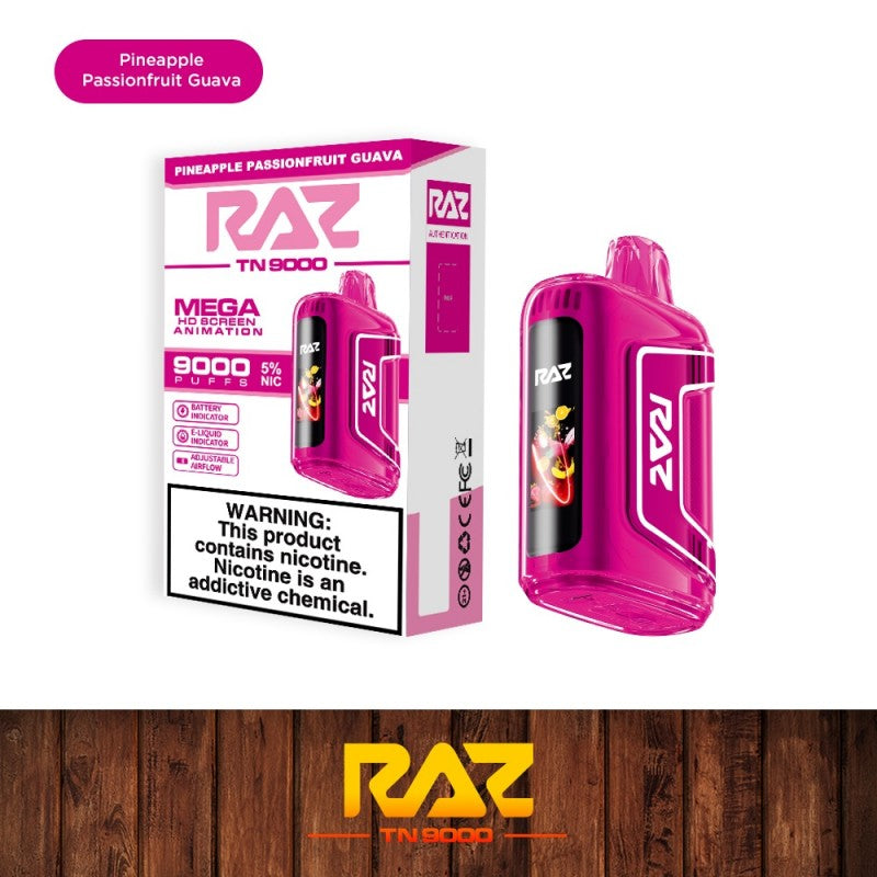 RAZ TN9000 Disposable 5% (Display Box of 5)