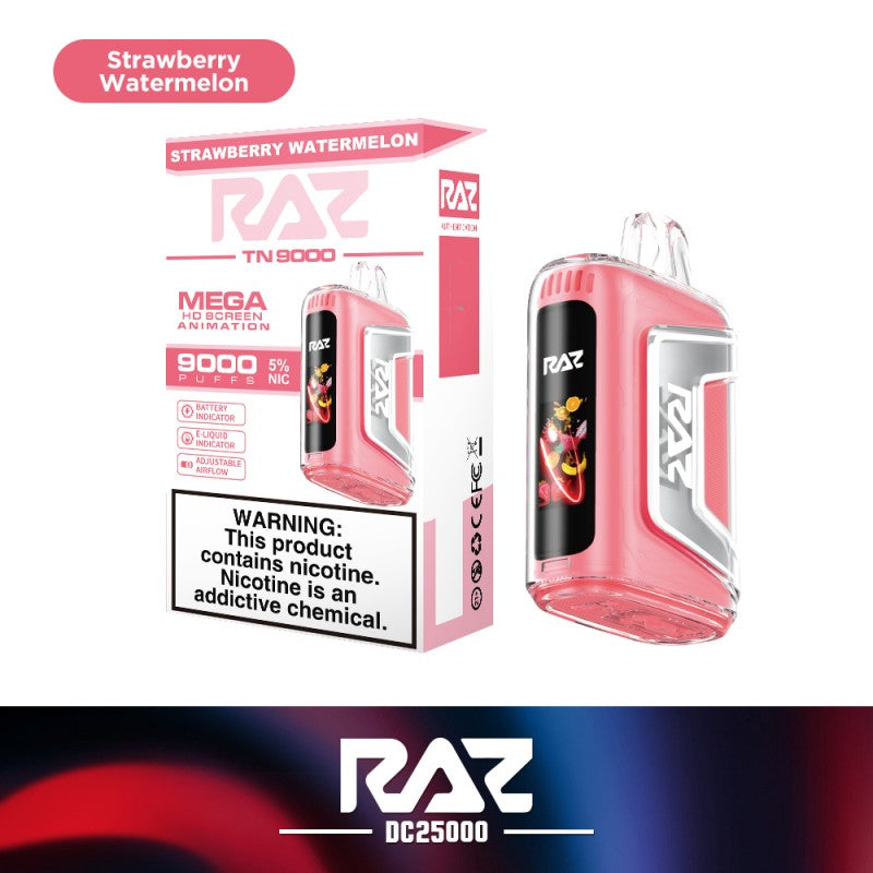 RAZ TN9000 Disposable 5% (Display Box of 5)