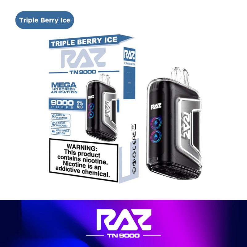RAZ TN9000 Disposable 5% (Display Box of 5)