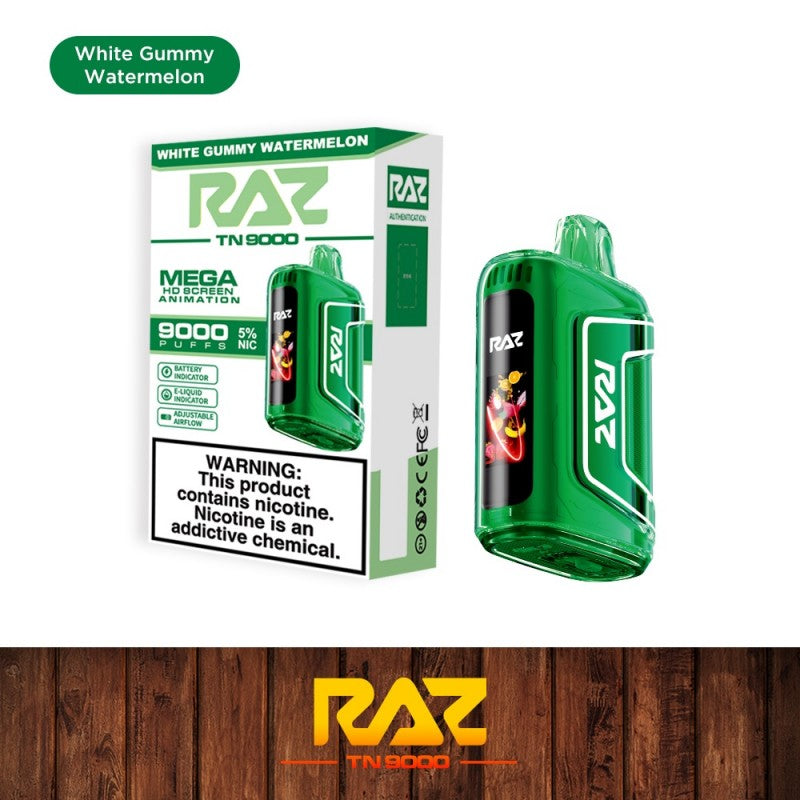 RAZ TN9000 Disposable 5% (Display Box of 5)