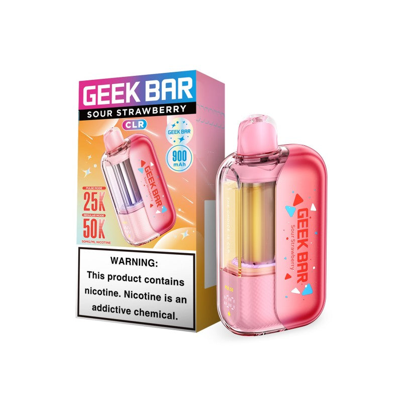 Geek Bar CLR Disposable 5% (Display Box of 5) (Master Case of 150)