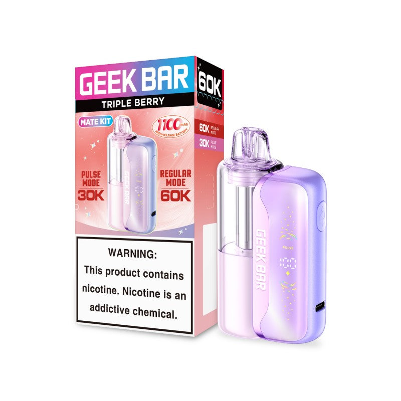 Geek Bar MATE 60K Disposable Kit 5% (Display Box of 5) (Master Case of 80)