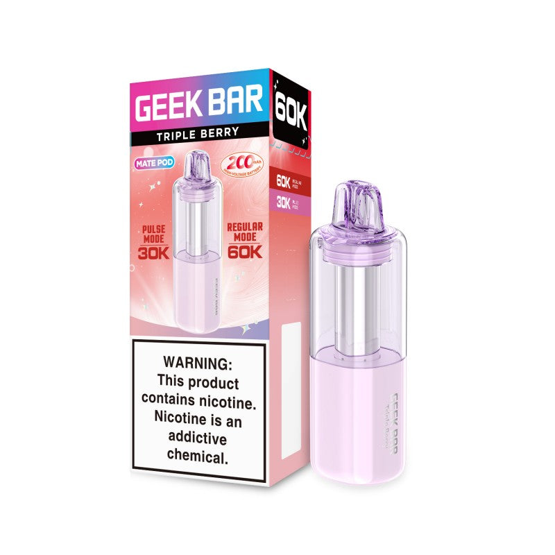 Geek Bar MATE 60K Disposable Pod 5% (Display Box of 5) (Master Case of 100)