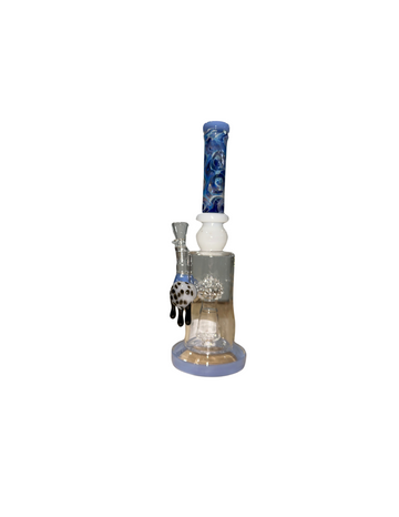 METRIX 12 INCH WATERPIPE WITH DUO COLOR AND PERC