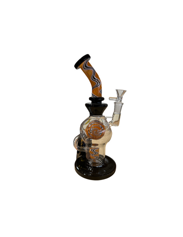 METRIX 12 INCH SWIRL BALL WATERPIPE