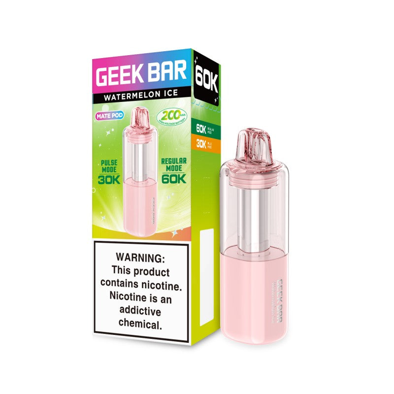 Geek Bar MATE 60K Disposable Pod 5% (Display Box of 5) (Master Case of 100)